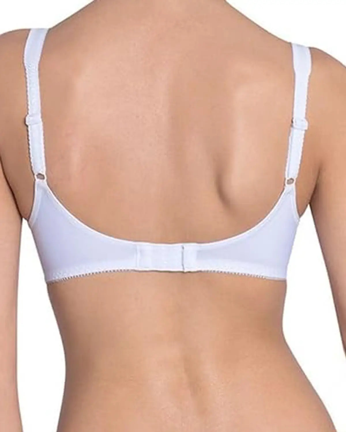 Triumph Elasti-Cross + Cotton Non-Wired Bra - White