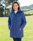 Rosemary Navy Showerproof Coat