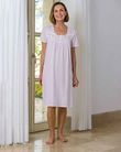 Slenderella Ines Short Sleeve Cotton Nightdress
