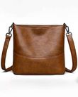 Ayla Leather Look Across The Body Handbag