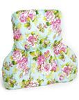 Microfibre Floral Back Support Pillow