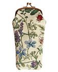 Tapestry glasses case - Morning Garden