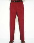 Berry Needlecord Trousers  Mens