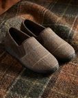 Lazy Dogz Mens Checked Slipper