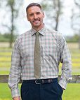 Keswick Tattersall Check Cotton & Twill Shirt