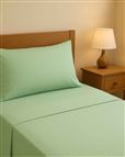 Easycare Polycotton Bed Linen - Pale Green