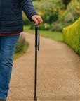 Black Folding Walking Stick