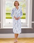 Wendy Floral Long Sleeve Cotton Nightdress