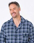Scott Brushed Cotton Checked Pyjamas