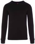 Mens Thermal Long Sleeve Top - Black