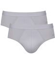 Mens Sloggi Brief 2 Pair Pack - Grey