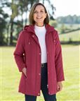 Rosemary Red Showerproof Coat