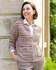 Cleo Lambswool Fairisle Cardigan