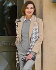 Rory Patterned Viscose Scarf