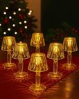 Set of 6 Mini Table Lamps Set