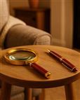 Matching Magnifier & Pen Set