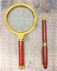 Matching Magnifier & Pen Set