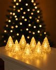 Set of 6 LED Christmas Trees