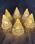 Set of 6 LED Christmas Trees