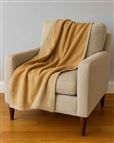 Reversible Cotton Mix Throw - Stone