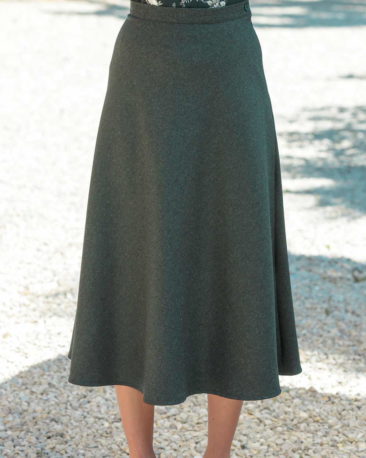 Ladies flannel skirt hotsell