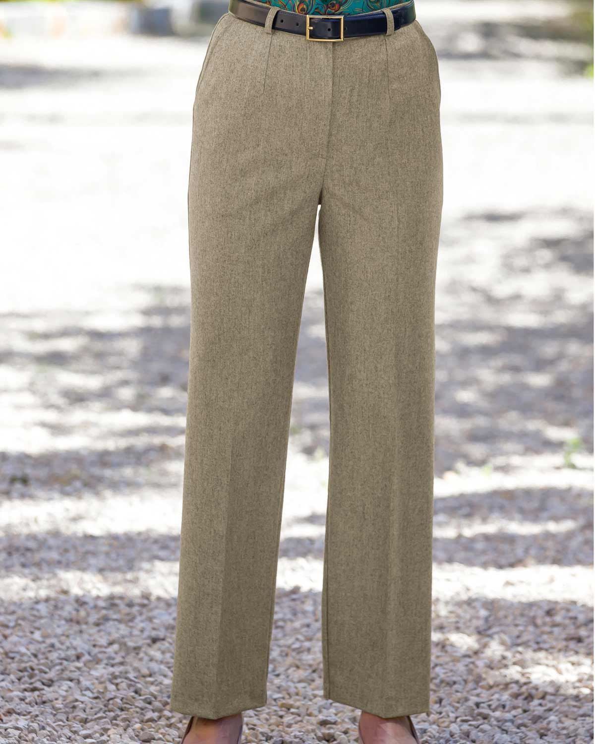 PESERICO Flannel trousers in gray  Breuninger