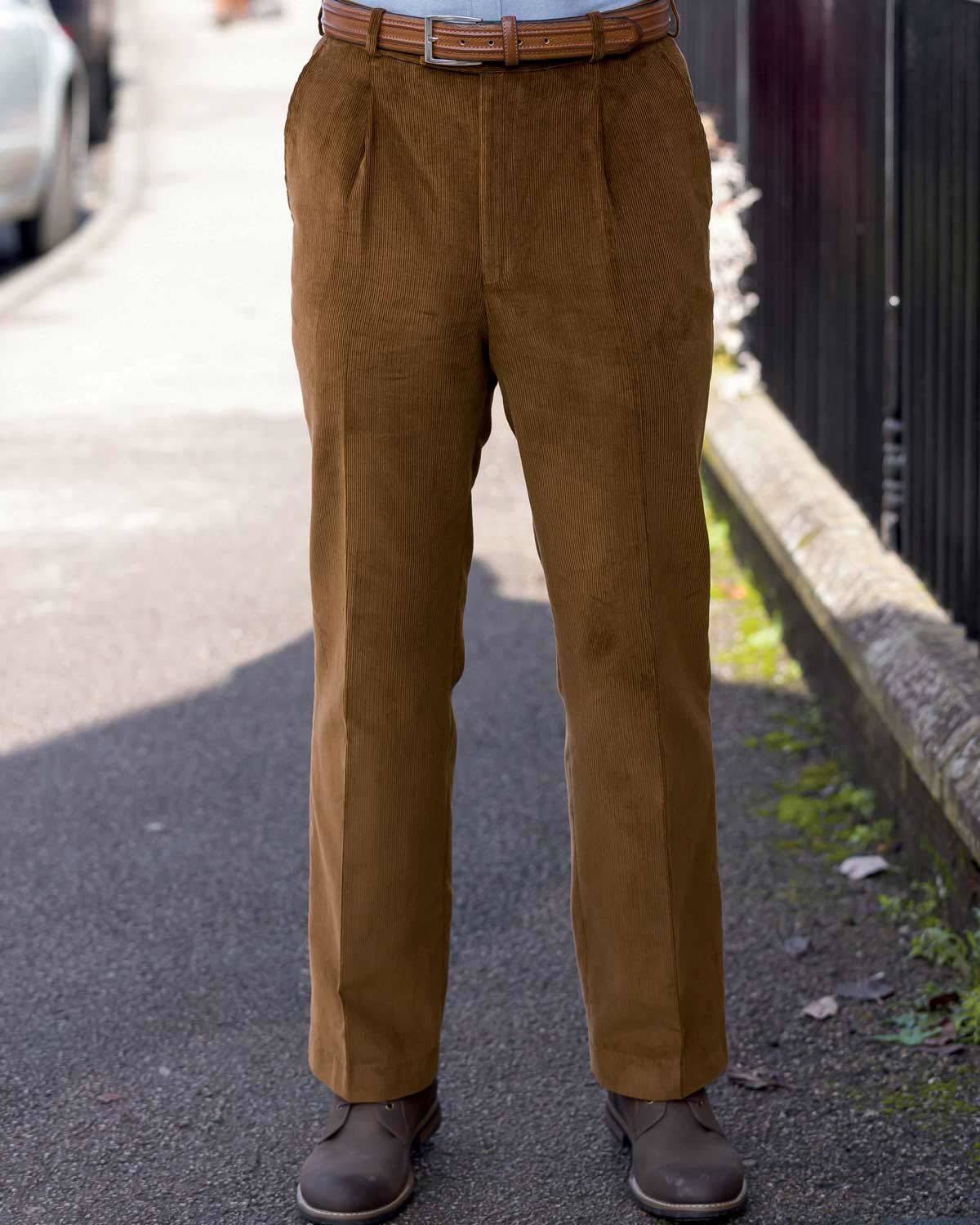 Needle cord trousers, Mens Needlecord Trousers in 5 colours