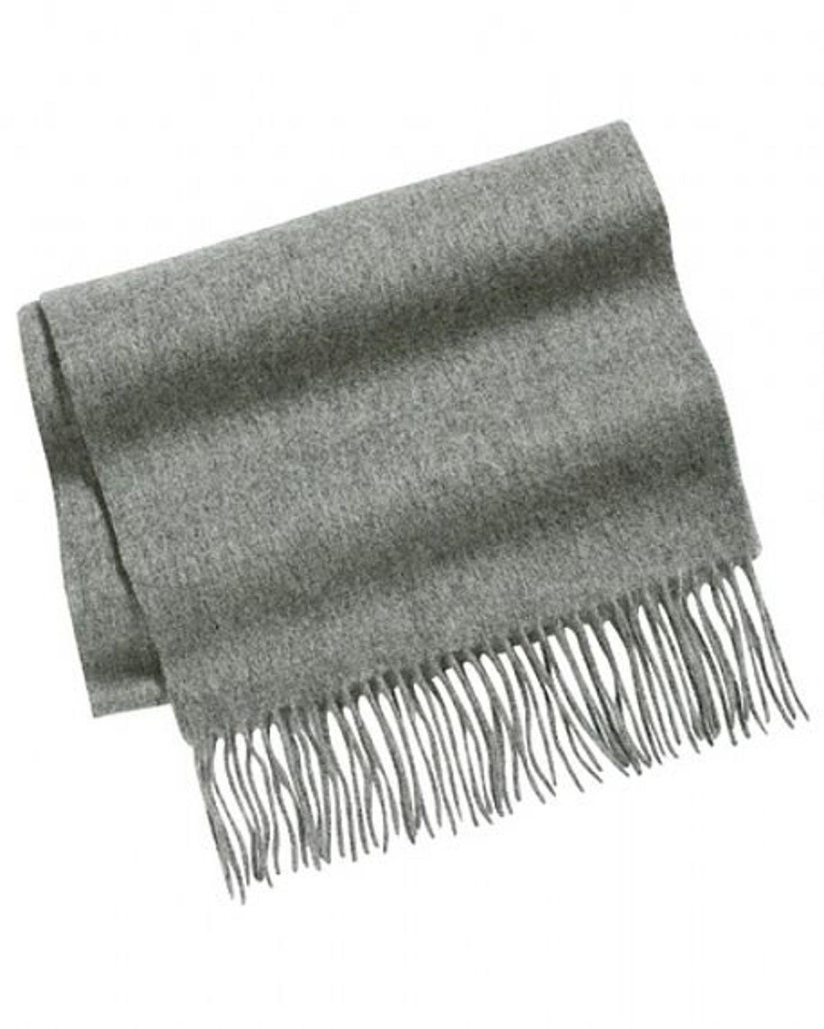 Pure Soft Lambswool scarf in Grey Size 60