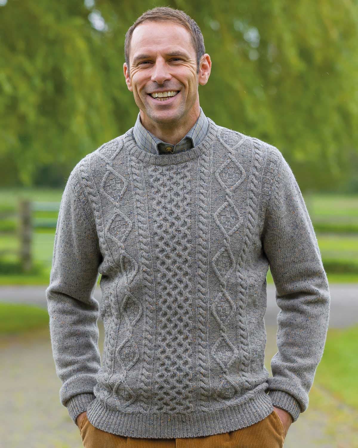 aran sweater mens uk