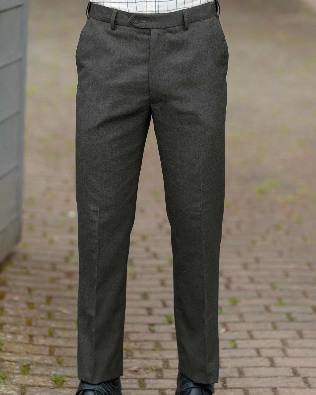Buy FRANKO ROGER Slim Fit Plain Flexi Mens Formal Trouser 42 White at  Amazonin
