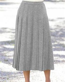 Truro Pure Shetland Wool Skirt