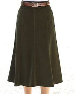 Needlecord Skirt 