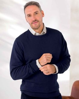 Merino Wool Crew Neck Jumper