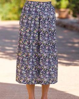 Cynthia Floral Pure Cotton Skirt