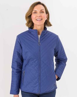 Quilted Showerproof Padded Jacket