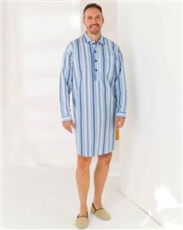 Westminster Striped Polycotton Nightshirt