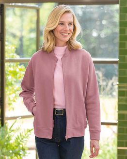 Leilani Fleece Zip Up Leisure Cardigan
