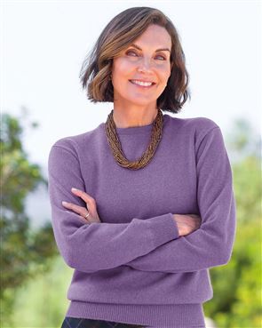 Ladies crew neck jumpers uk hot sale
