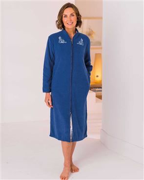 Dressing Gowns for Elderly Ladies Womens Button Dressing Gowns