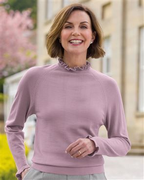 Merino Ruffle Jumper