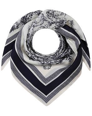 Prudence Floral Polyester Ladies Scarf