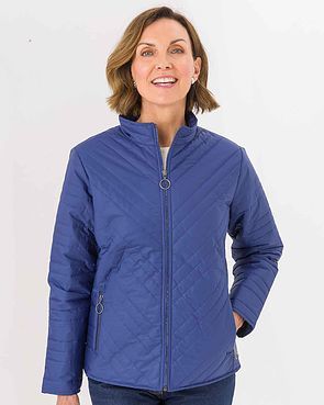 Quilted Showerproof Padded Jacket