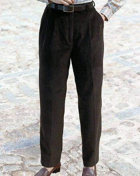 Ladies cord trousers next Clearance