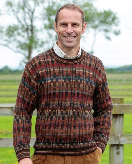 mens alpaca sweater