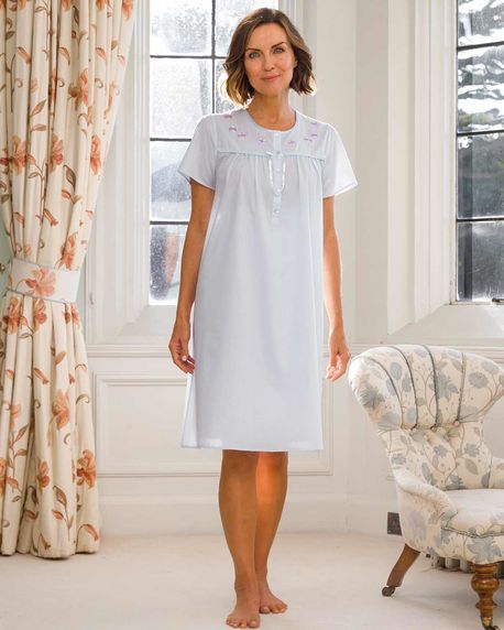 button front nightdress uk