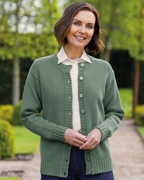 Shetland Cardigans - Lovat