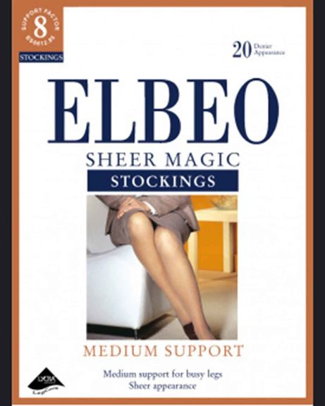 Elbeo Sheer Magic Medium Support Stockings