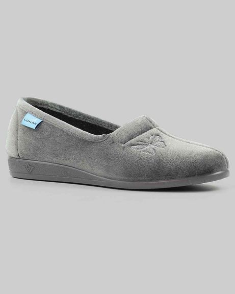 Lunar Butterfly Slipper - Grey