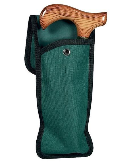 Green Canvas Walking Stick Bag