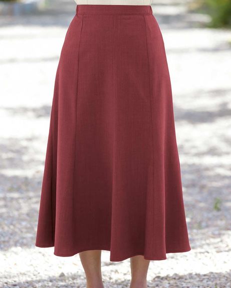 Ladies Sandown Rust Skirt